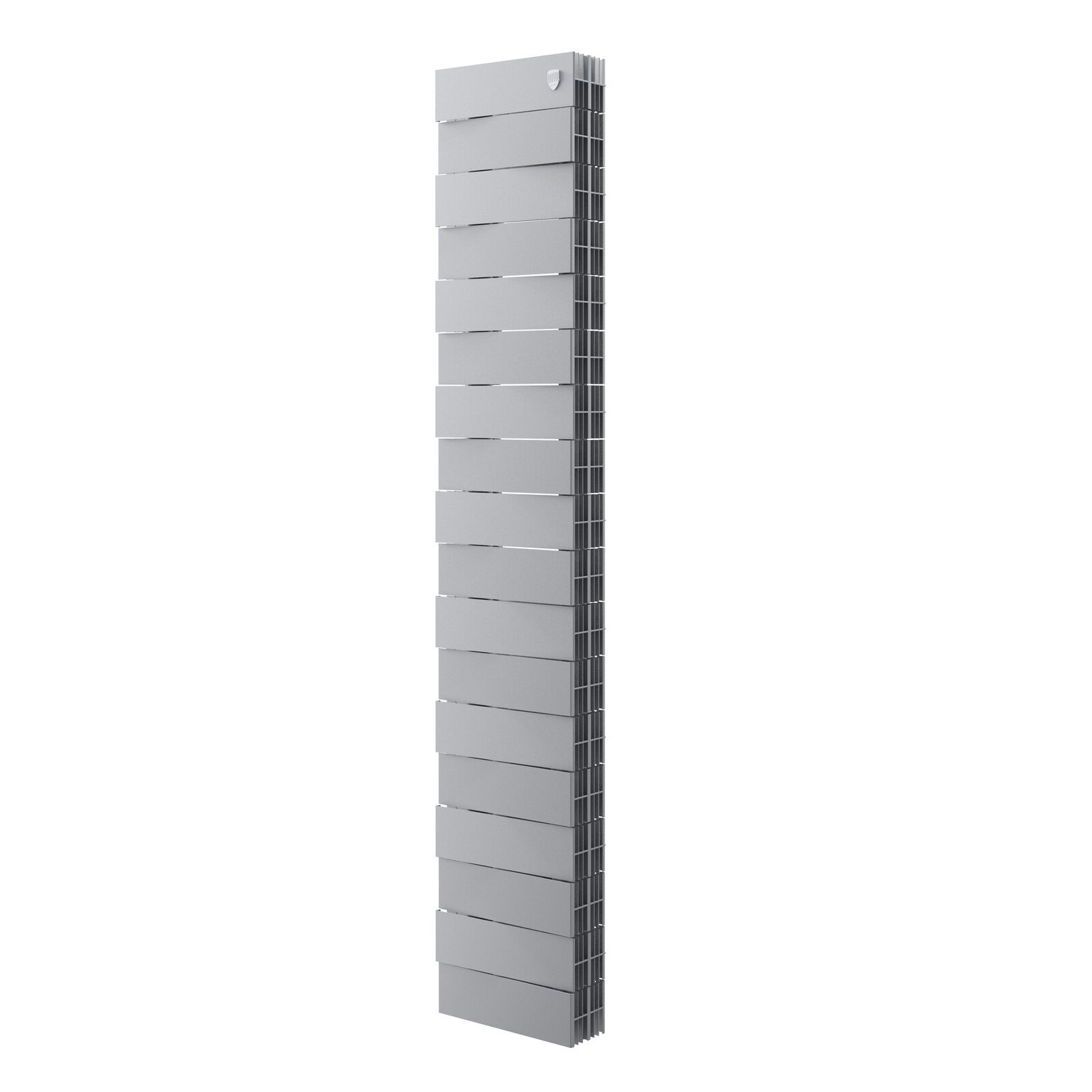 Радиатор Royal Thermo PianoForte Tower 200 /Silver Satin — 18 секц.